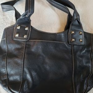 Black hobo bag